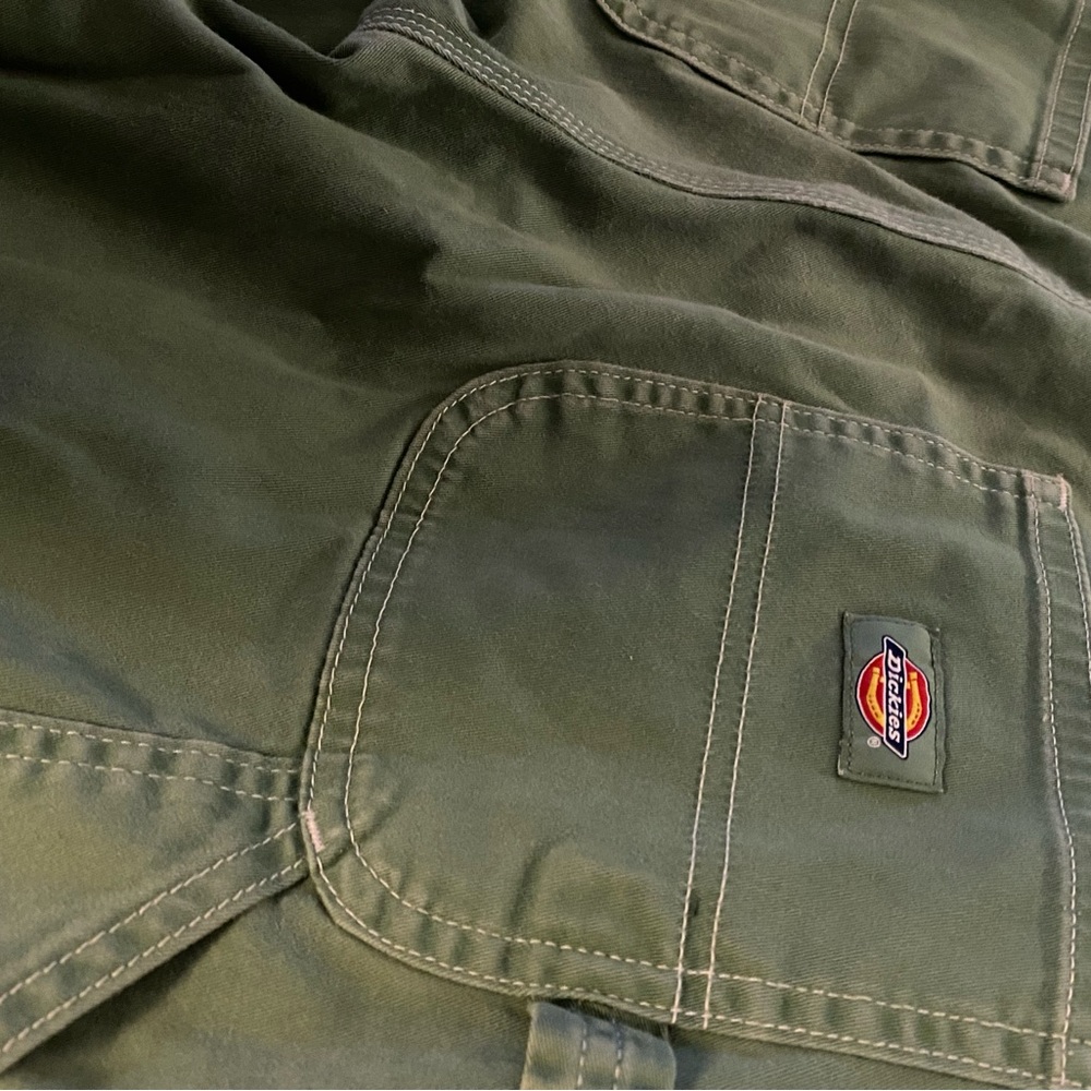 Dickies Green Carpenter Pants Size 28w